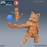 Cat Folk Tribe Spear 3D-printed model